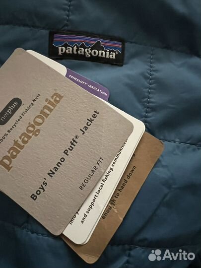 Куртка Patagonia Boys Nano Puff Jacket