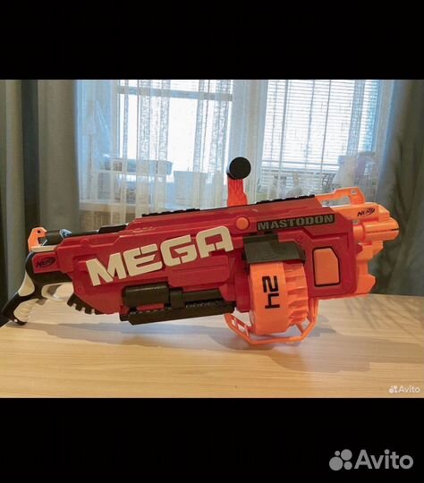 Бластер nerf мега мастадон