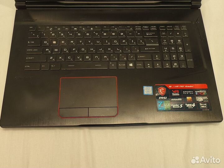 Игровой ноутбук MSI GE73VR