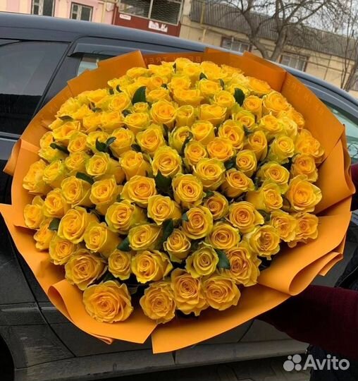 Букеты из 101 розы