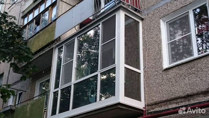 Пластиковые балконы под ключ
