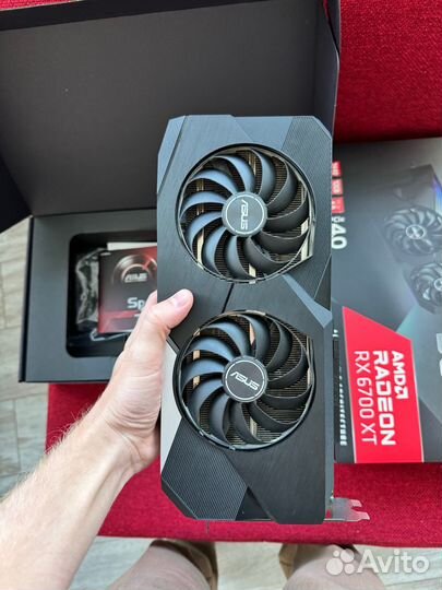 Видеокарта radeon rx6700xt 12gb