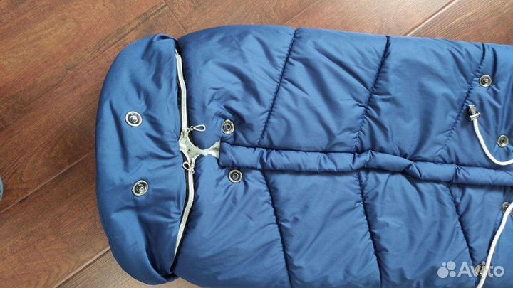 Меховой конверт 100 овечья шерсть