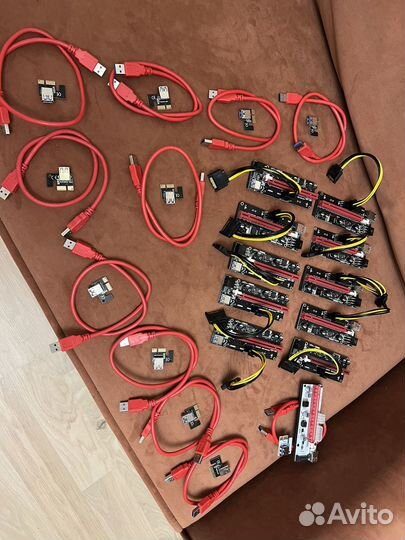 Разйера pci-e на 16x ver009s (11шт.)