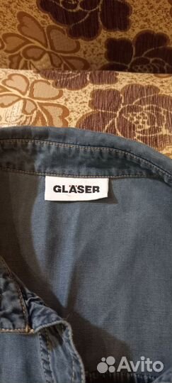 Джинсовая рубашка женская