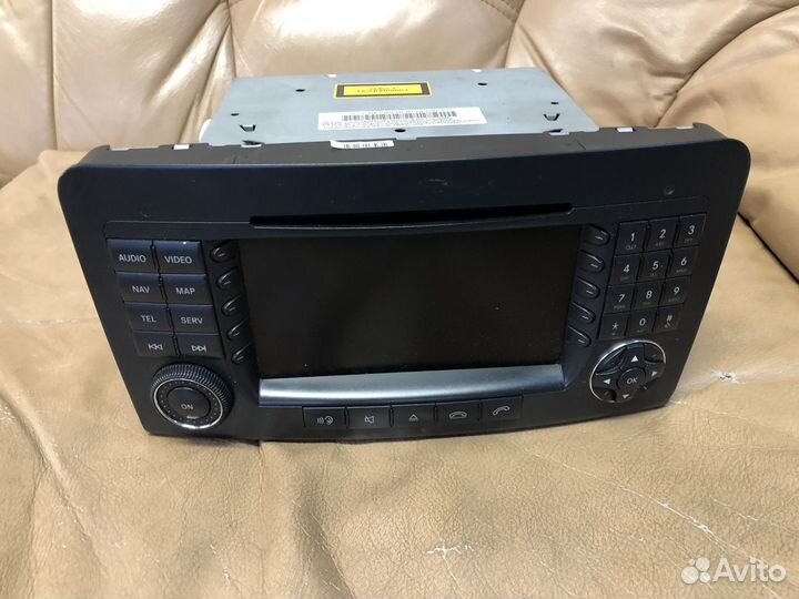 Мгнитола команд на Mersedes ML, GL W164