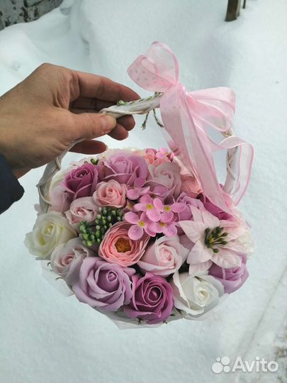 Подарок Букет из мыла