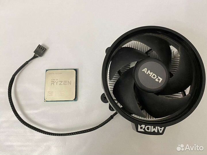 Процессор Ryzen 5 1600 с кулером