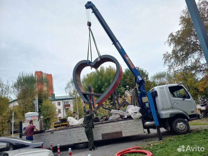 Услуги Манипулятора-Автовышка 6.20-2.20 5т.б. 3т.с