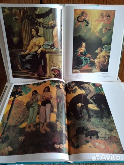 Альбом в двух томах французской живописи