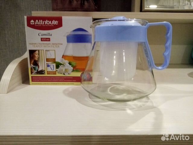 Чайник заварочный стеклянный