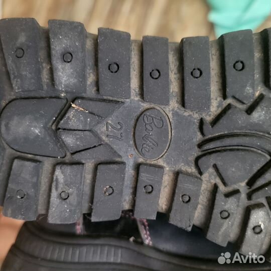 Сапожки на девочку 27