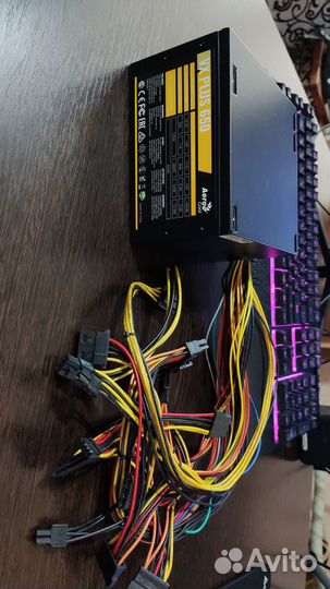 Блок питания AeroCool VX plus 650W