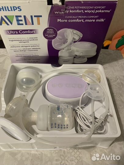 Молокоотсос электрический и ручной avent