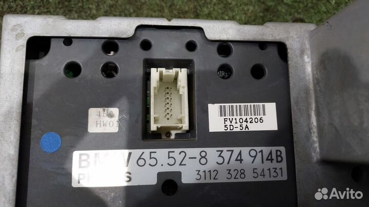 Магнитола philips, монитор 4x3 BMW E39