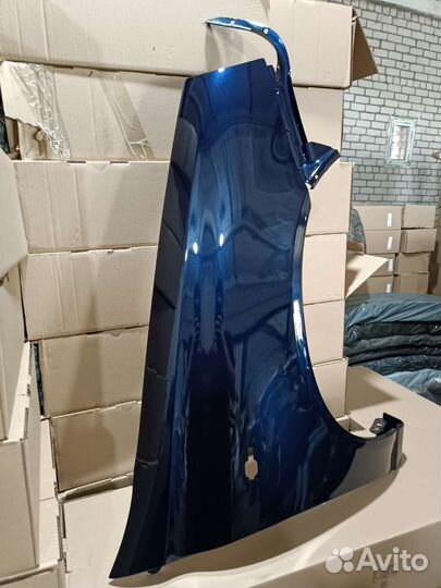 Крыло калина 1 правое темно синий (черника) 482