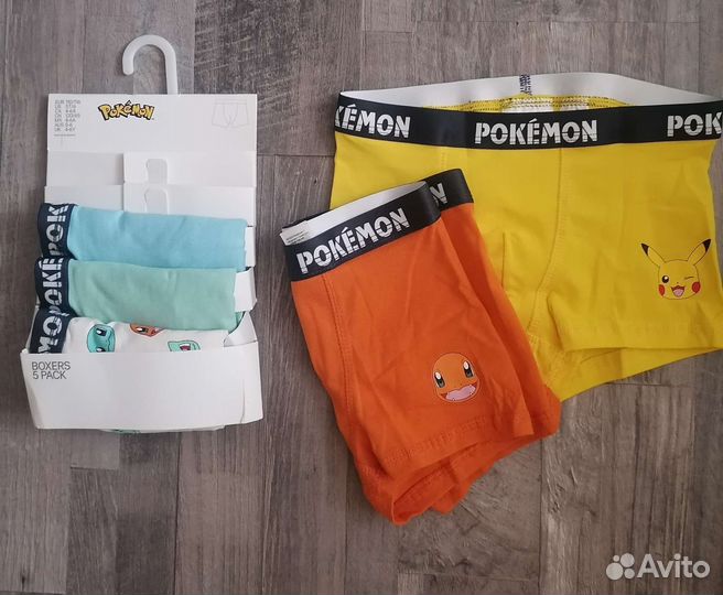 Боксеры детские h&m комплект из 5 шт. новые