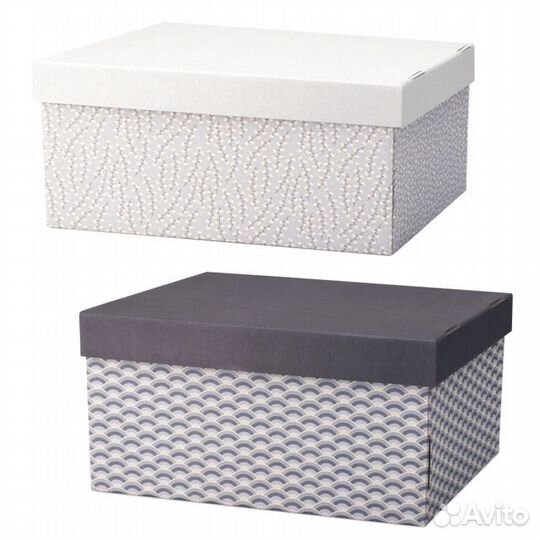 Коробка 31х24,5х16см складная с крышкой картон в а