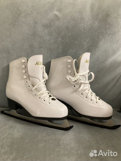 Коньки фигурные белые Atemi allure 35 размер
