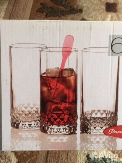 Стаканы высокие