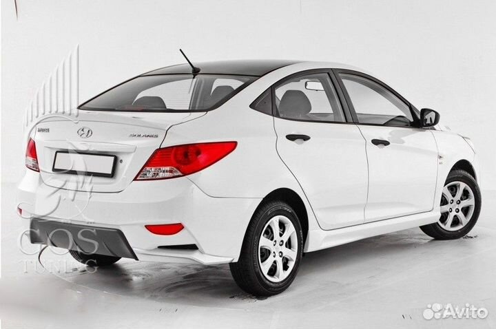 Тюнинг обвес IFlow Sport на Hyundai Solaris