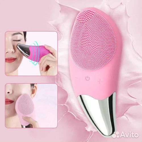 Миниатюрная ультрозвуковая щеточка для лица