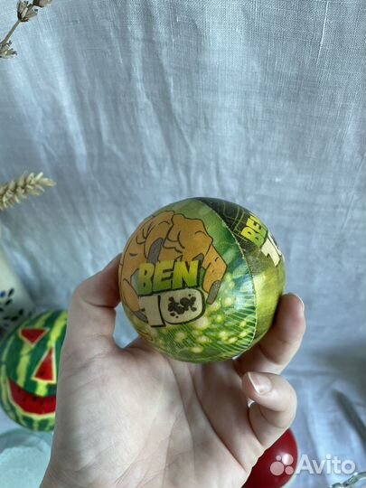 Мячик детский резиновый маленький б/у