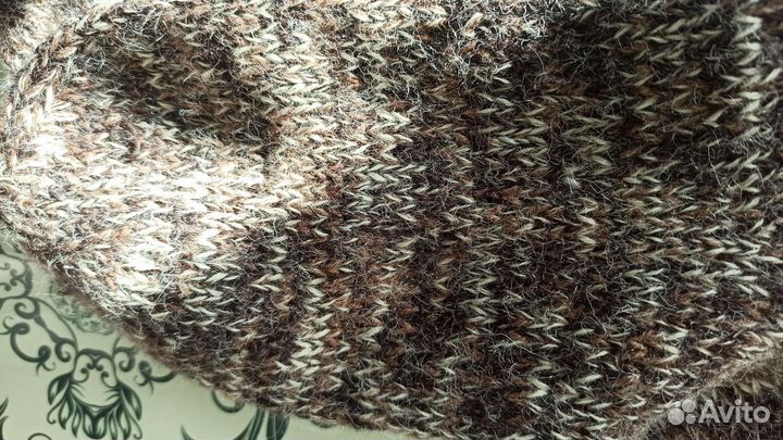 Носки ручной вязки шерстяные взрослые