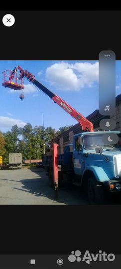 Услуги манипулятора 3тонн автовышка 16м
