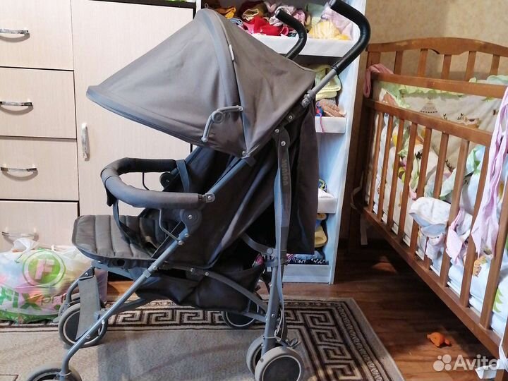 Прогулочная коляска трость бу