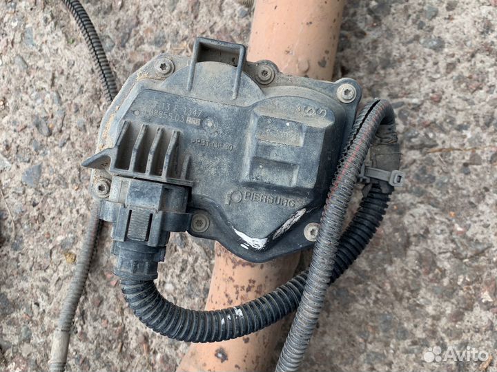 Дросельная заслонка выхлопа