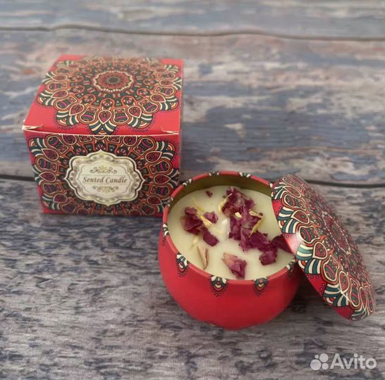 Свеча -шкатулка