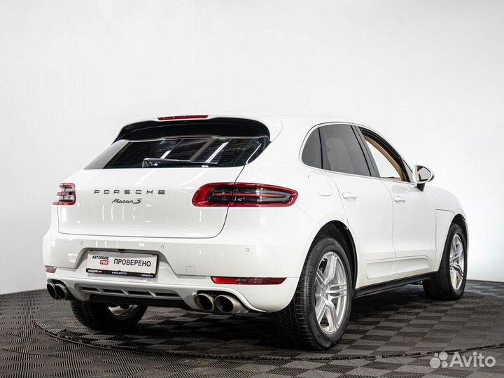 Porsche Macan S 3.0 AMT, 2014, 154 256 км