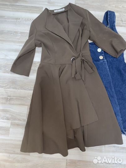 Платье, сарафан джинсовый