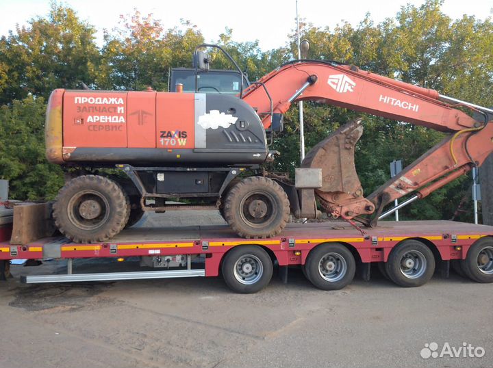 Колесный экскаватор