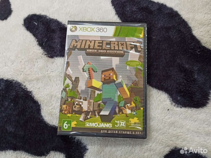 Диск с игрой Minecraft для Xbox 360 freeboot