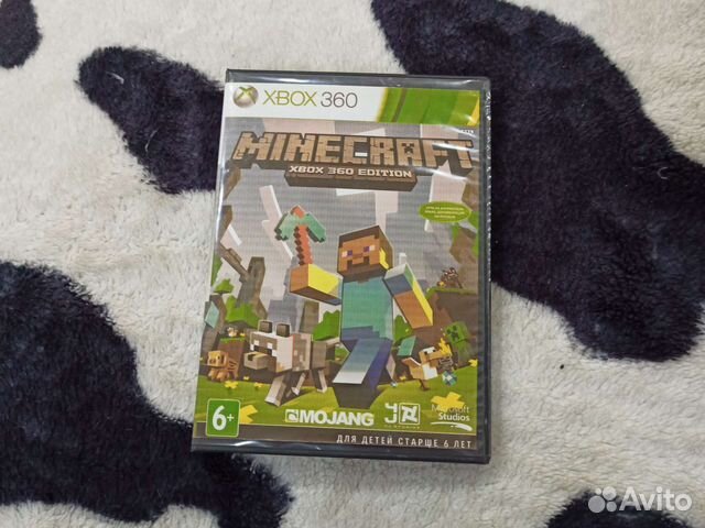 Диск с игрой Minecraft для Xbox 360 freeboot