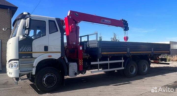 FAW J6 3250 с КМУ, 2023