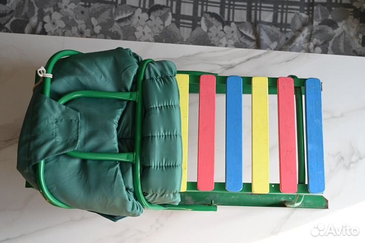 Детские зимние санки