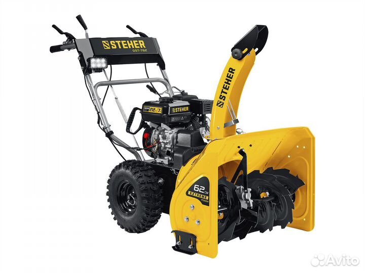 Бензиновый снегоуборщик 62 см Steher