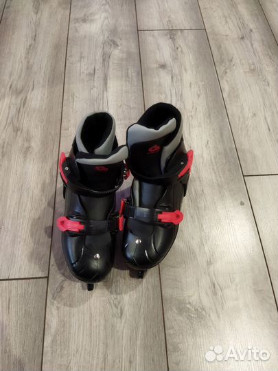 Зимние детские коньки