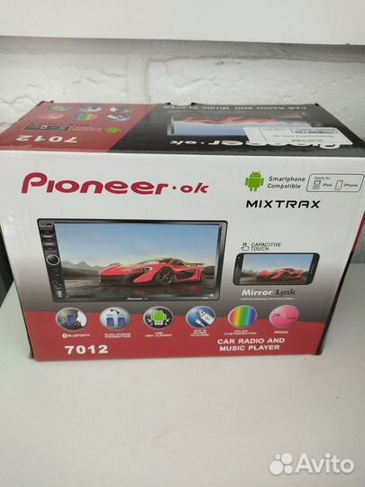 Автомагнитола pion 7012