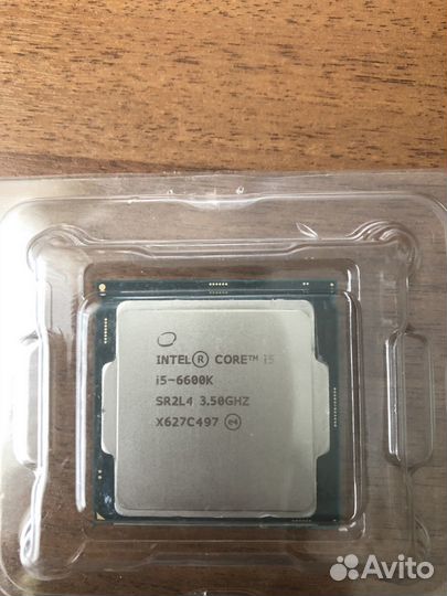 Процессор intel core i5 6600k