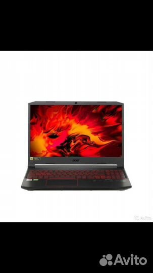 Ноутбук acer nitro 5 3060 6гб озу 16гб 500 гб ssd