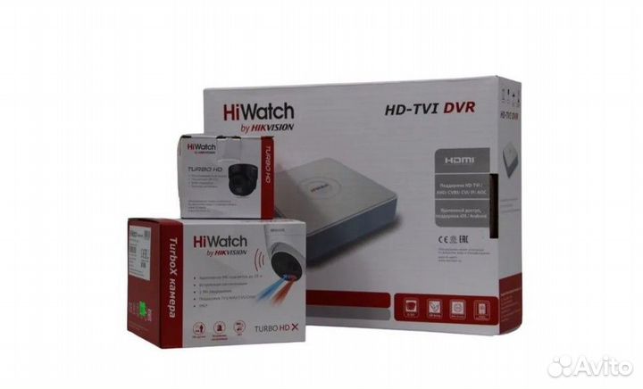 Комплект видеонаблюдения hiwatch