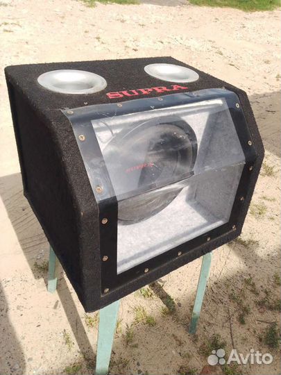 Сабвуфер, усилитель, колонки mystery, supra ваз 09