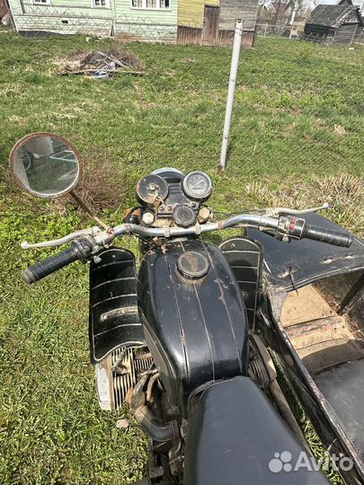 Мотоцикл днепр 11 с коляской