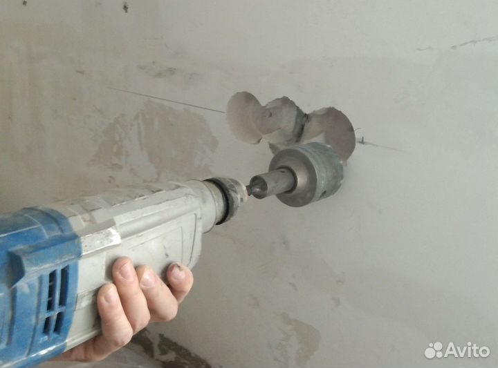 Электрик Штробление, монтаж проводки Санкт-Петербу