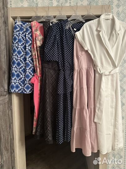 Платья,юбки, брюки 46