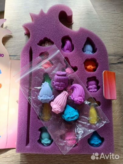 Домик-пенал Тролли (ластики). Ограниченная серия